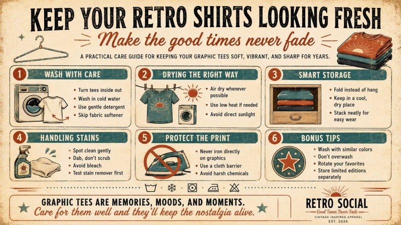 How to Care for Graphic Tees